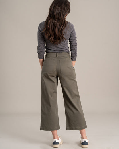 Organic Twill Wide Leg Pant by United By Blue