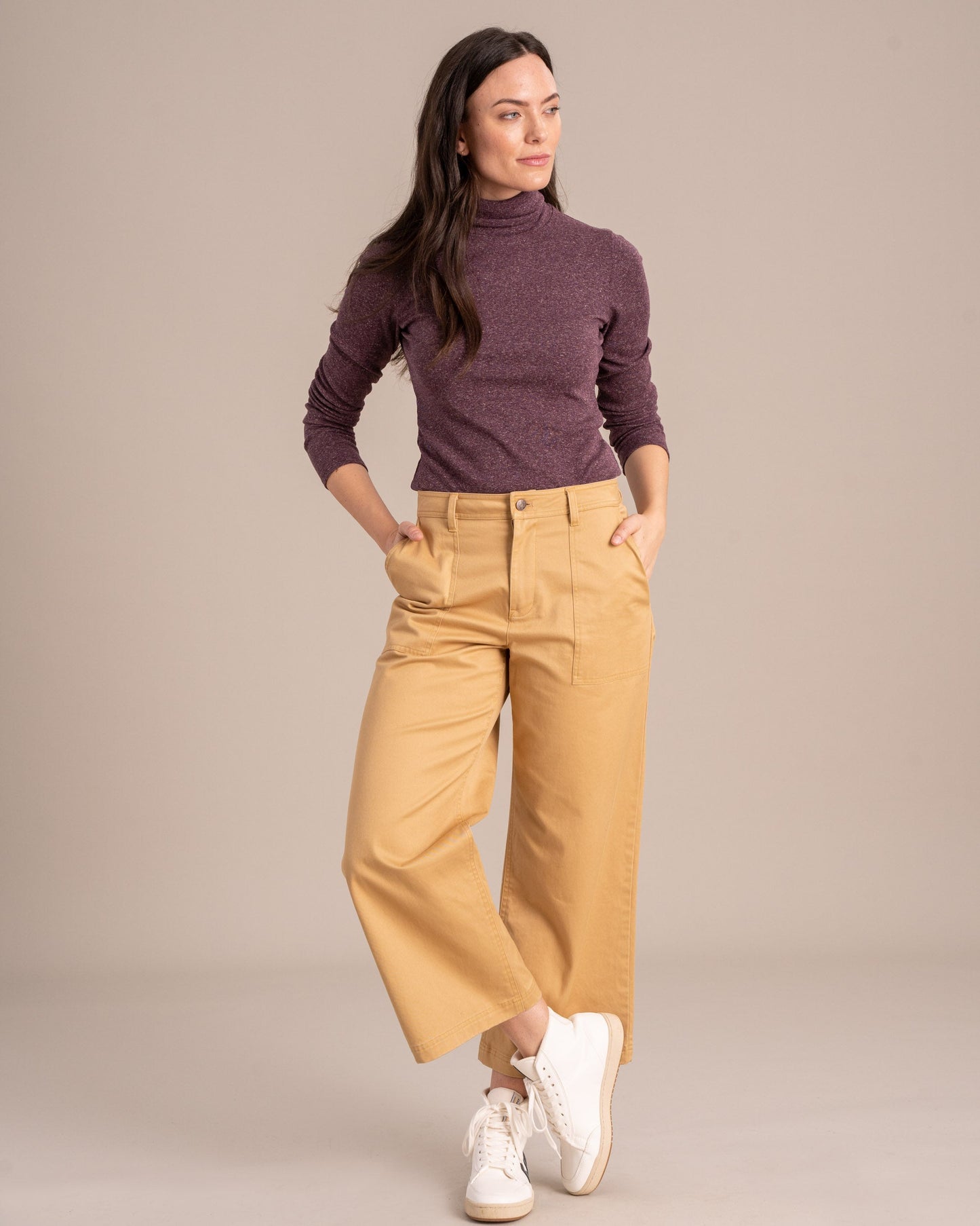 Organic Twill Wide Leg Pant by United By Blue