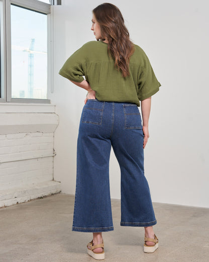 Organic Wide Leg Jean by United By Blue