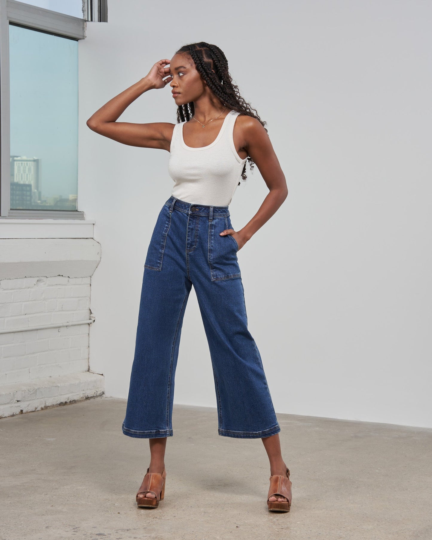 Organic Wide Leg Jean by United By Blue