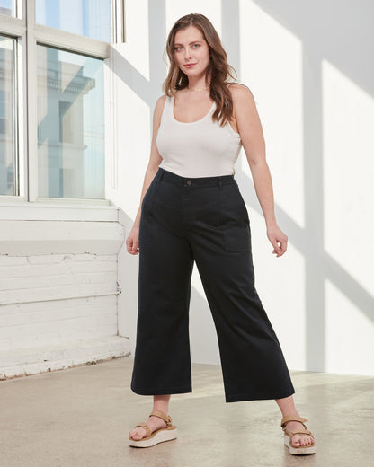 Organic Twill Wide Leg Pant by United By Blue