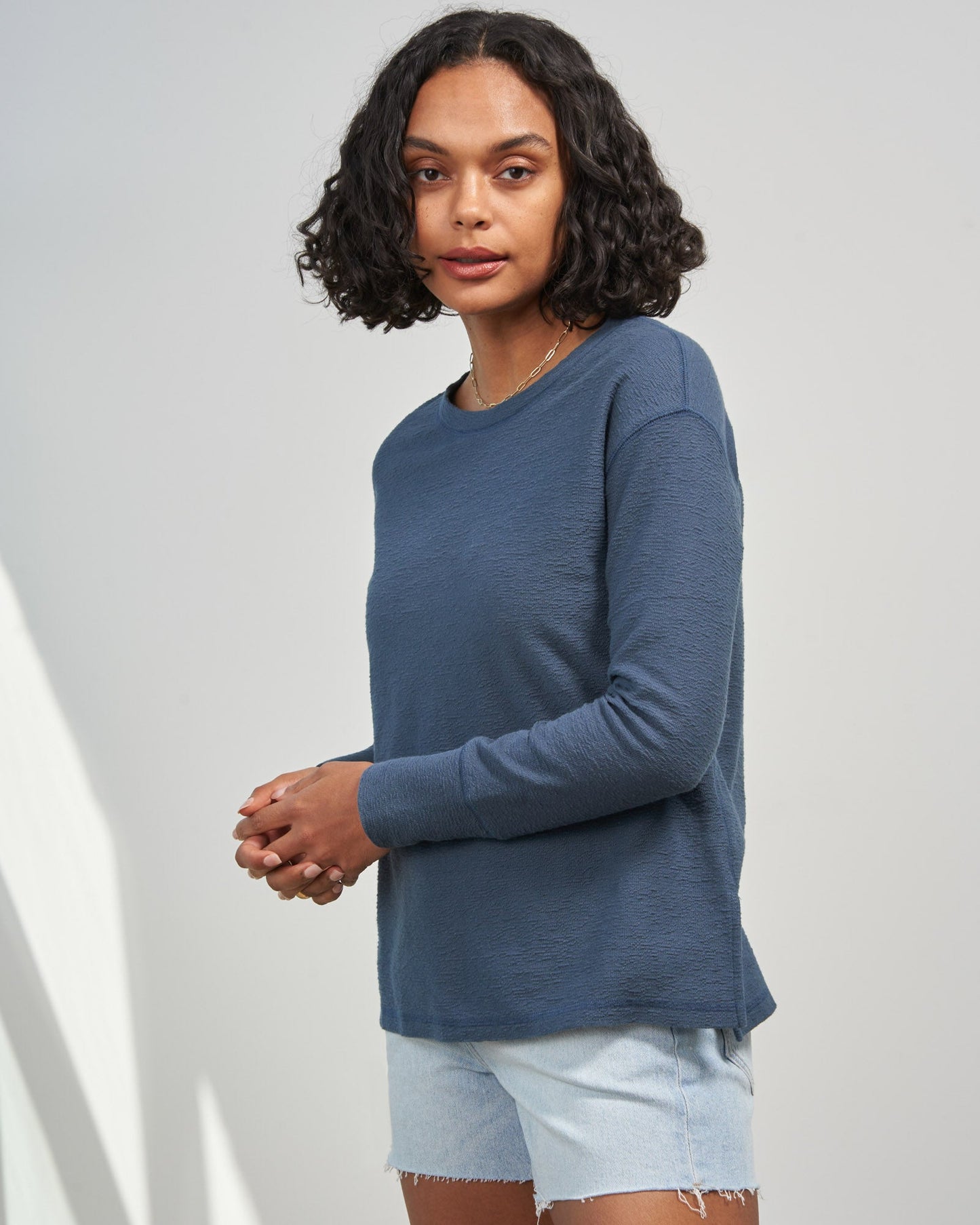 EcoKnit™ Textured Long-Sleeve Tee by United By Blue