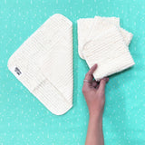 Washcloths: Cotton Chenille - 4 Count Pack