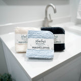 Washcloths: Cotton Chenille - 4 Count Pack