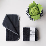 Washcloths: Cotton Chenille - 4 Count Pack