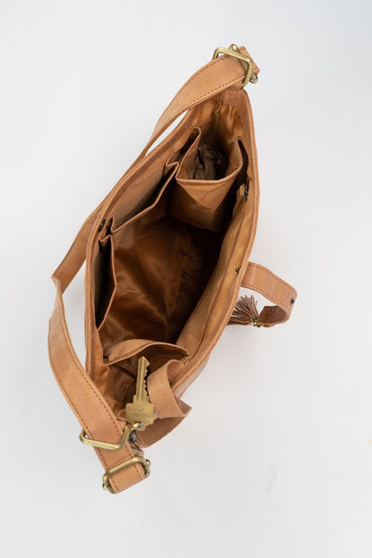 Mini Leather Slingback Bag by Made for Freedom