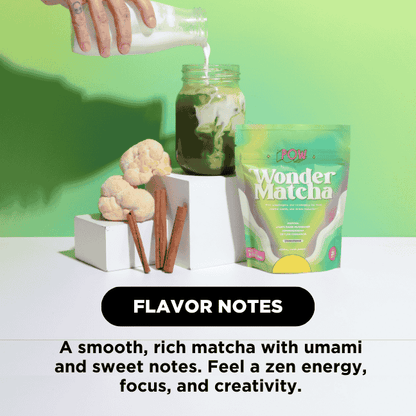 Best Seller Bundle: Wonder Matcha + Wonder MCT Focus Creamer (Save 13%)