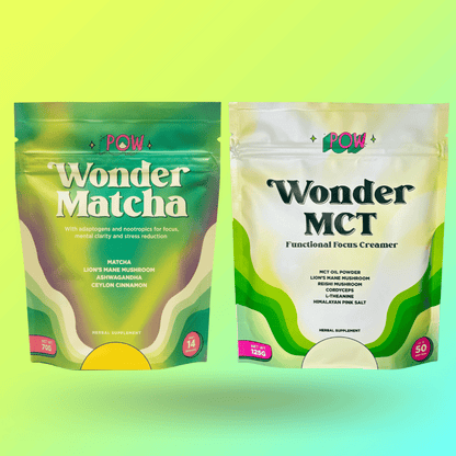 Best Seller Bundle: Wonder Matcha Wonder MCT Focus Creamer (Save 13%)