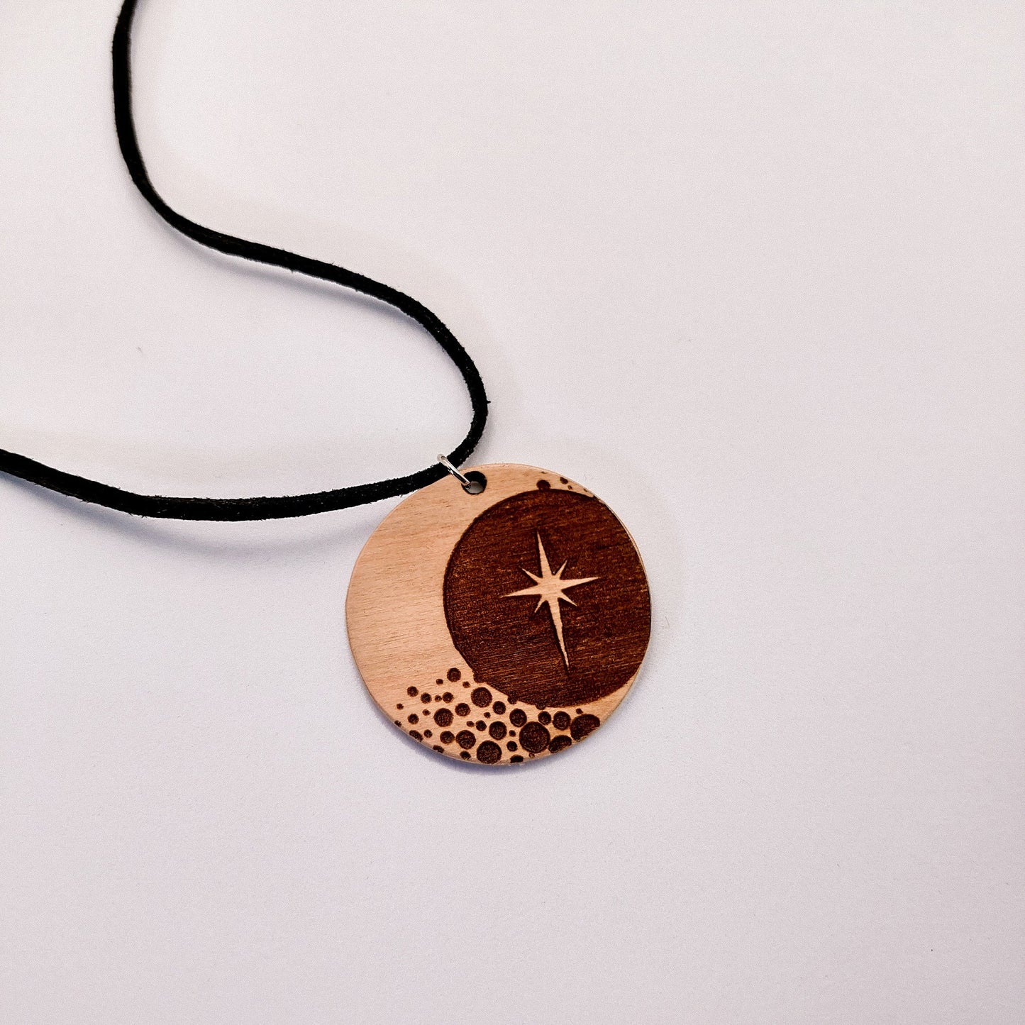 Wooden Essential Oil Diffuser Necklace by The Hippie Homesteader, LLC