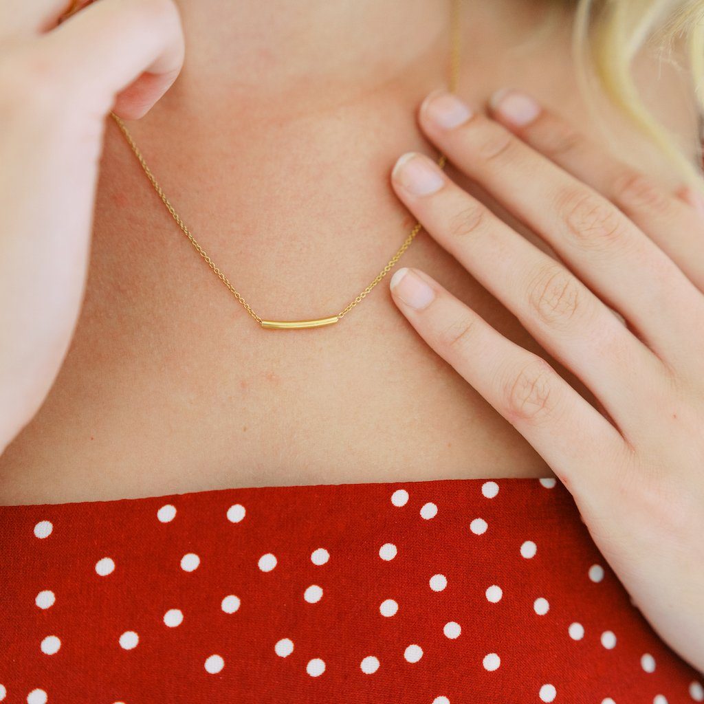 Bend Necklace - Final Sale by Honeycat