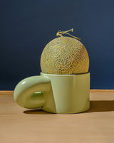 Handmade XXXL Ceramic Chubby Mug - Unique Cute Large Mug for Coffee & Tea