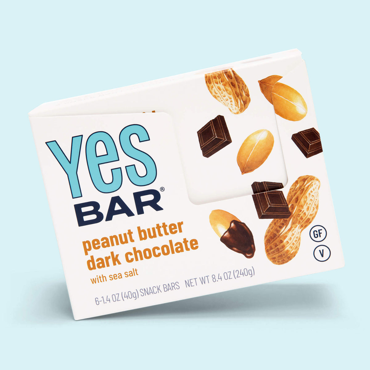 Peanut Butter Dark Chocolate Six Pack by YES BAR®