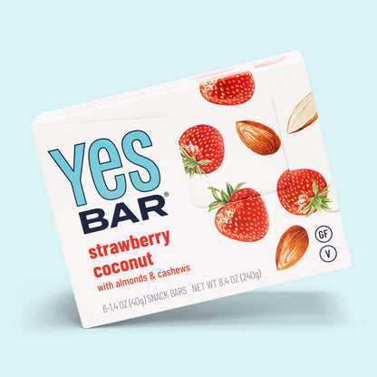 Strawberry Coconut Six Pack by YES BAR®