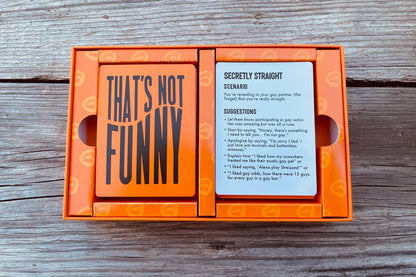 That's Not Funny: A Ridiculous Role Play Game