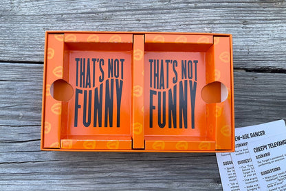 That's Not Funny: A Ridiculous Role Play Game