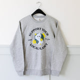 Support Your Local Planet Sweatshirt - 2 Color Options