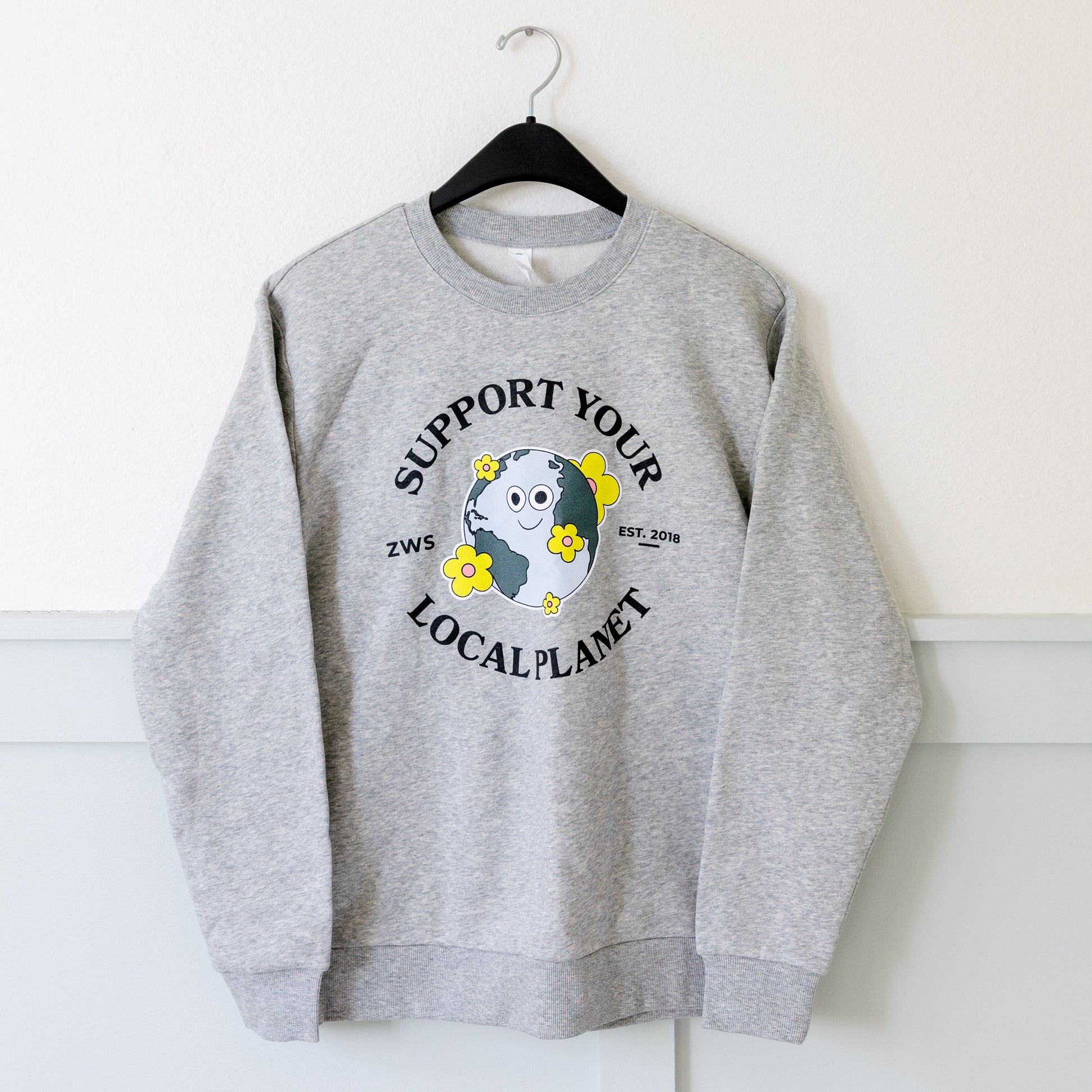 Support Your Local Planet Sweatshirt - 2 Color Options