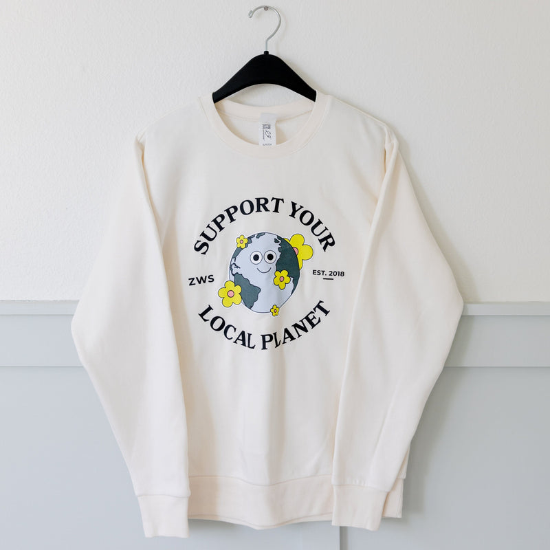 Support Your Local Planet Sweatshirt - 2 Color Options