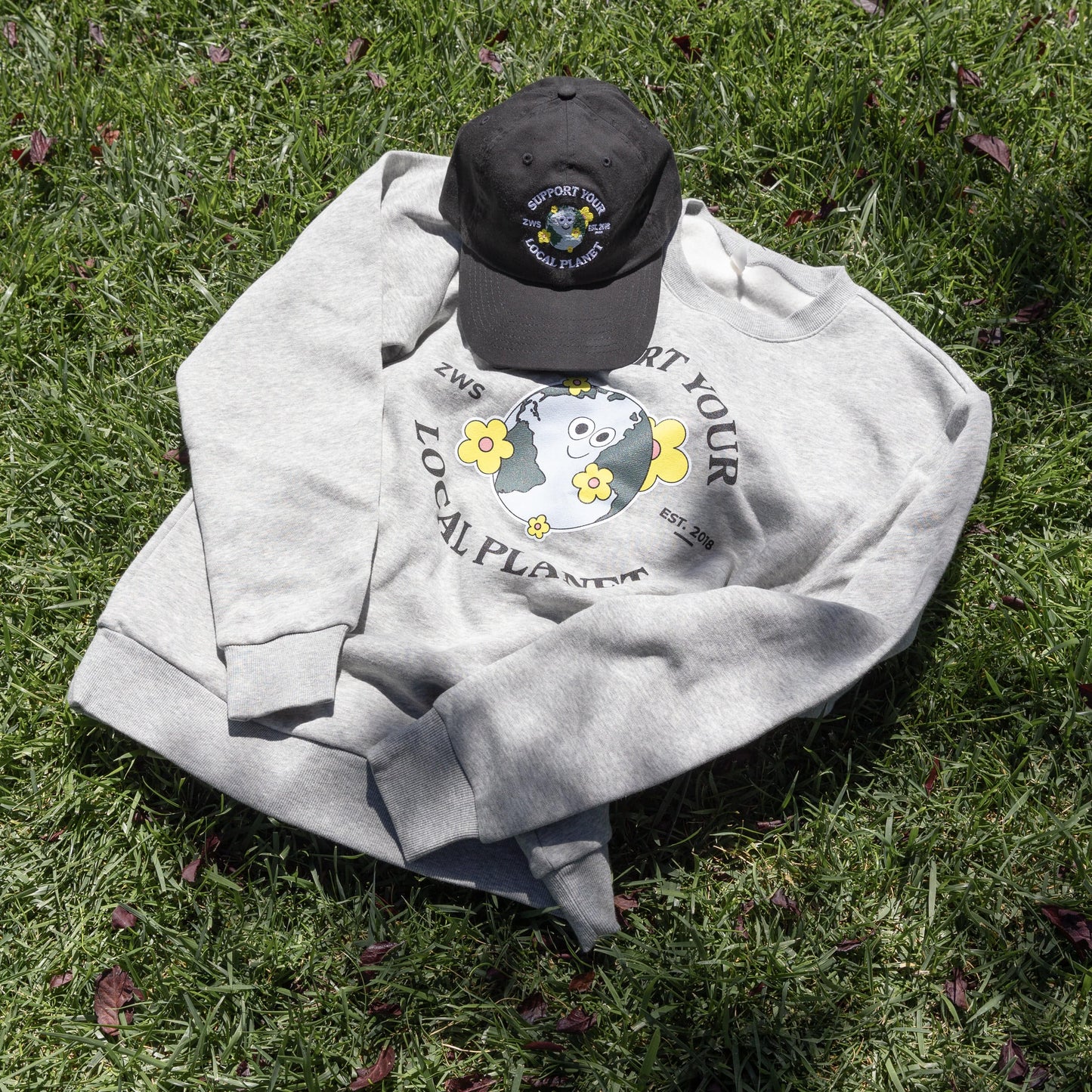 Support Your Local Planet Sweatshirt - 2 Color Options