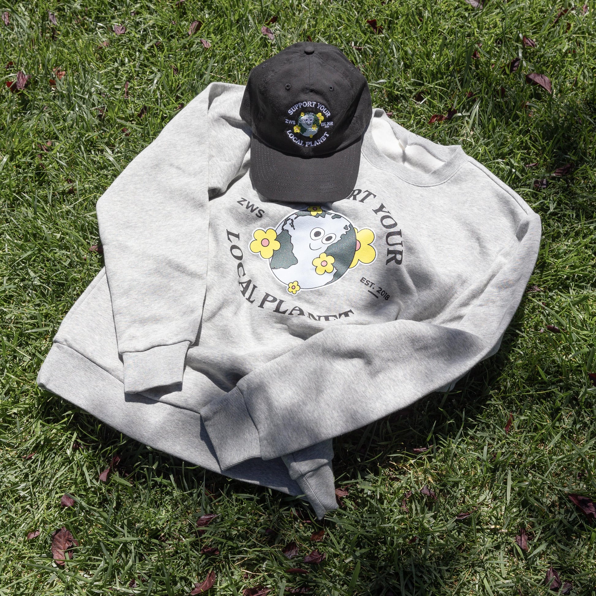 Support Your Local Planet Sweatshirt - 2 Color Options