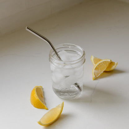 Stainless Steel Straw - Straight, Bent, or Boba Style