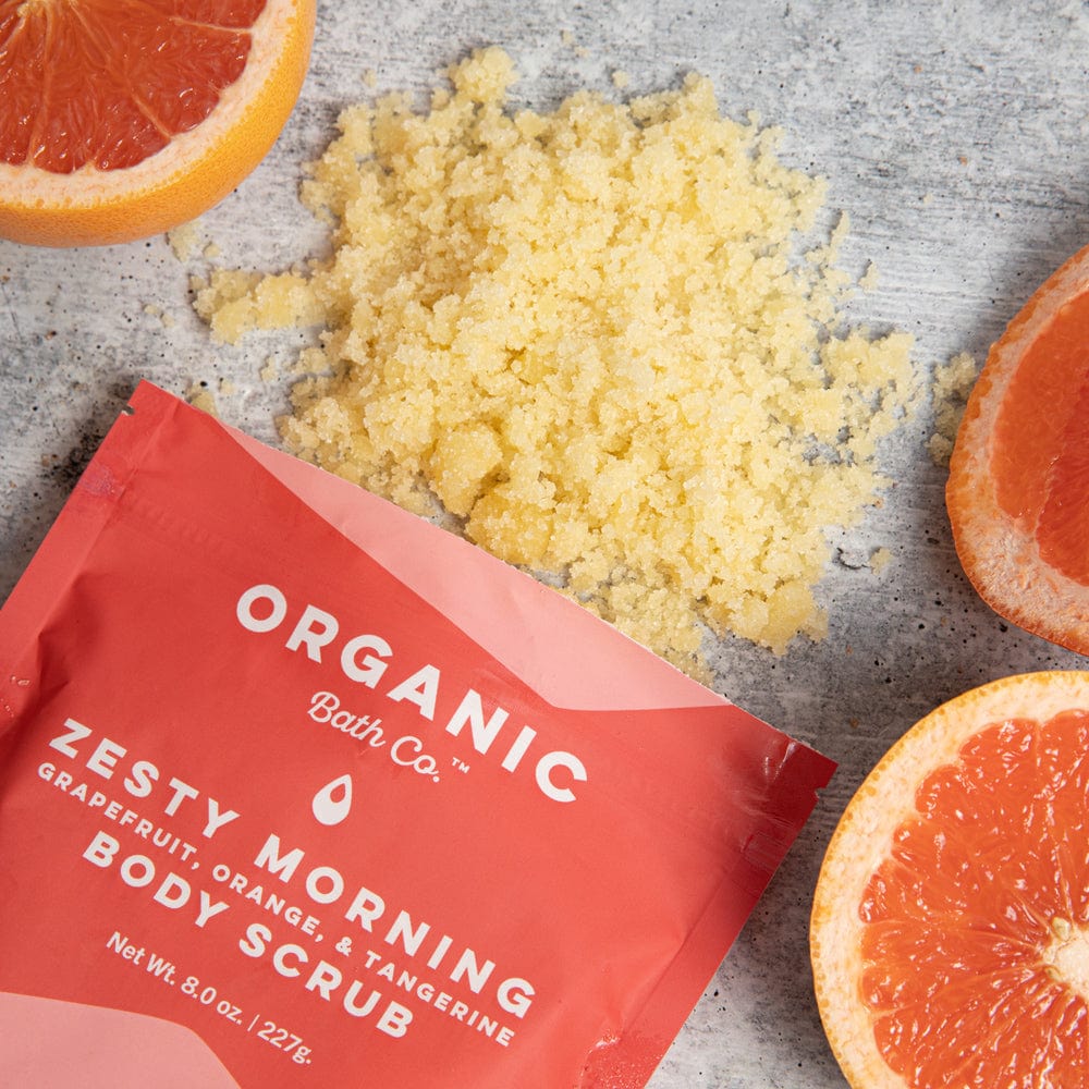 Zesty Morning Organic Body Scrub