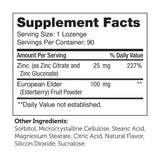 Zinc+Elderberry Lozenges